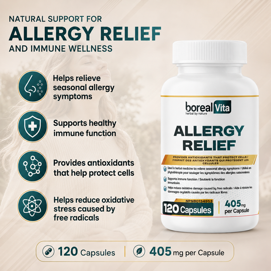Allergy Relief Capsule | 120 Vegetarian Capsules