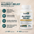 Allergy Relief Capsule | 120 Vegetarian Capsules