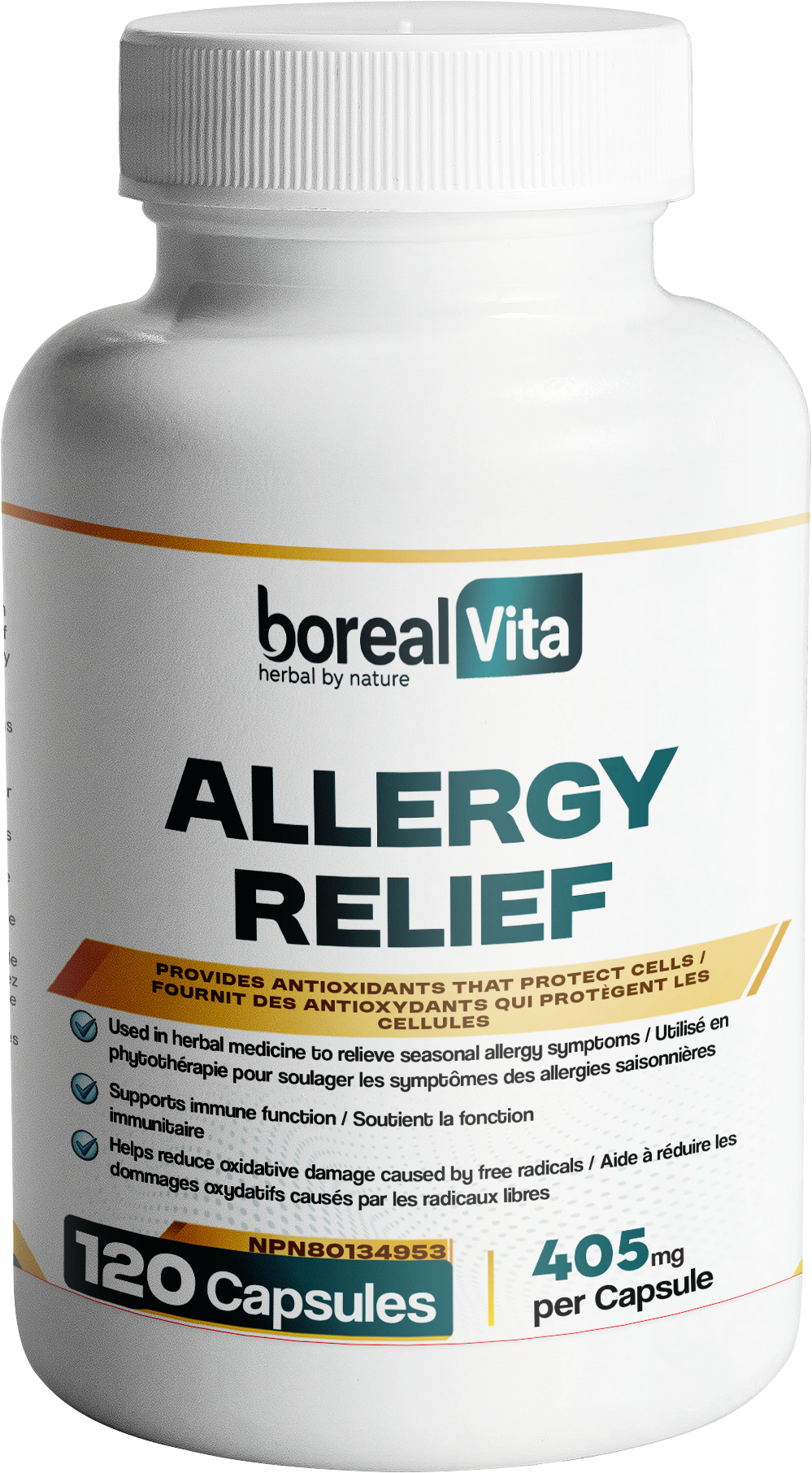 Allergy Relief Capsule | 120 Vegetarian Capsules