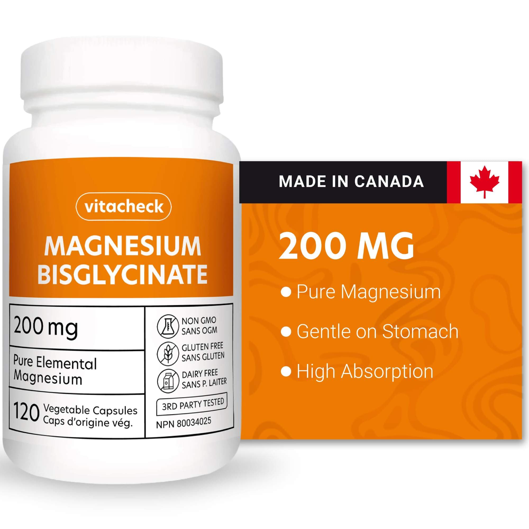 Vitacheck Magnesium Bisglycinate 200mg